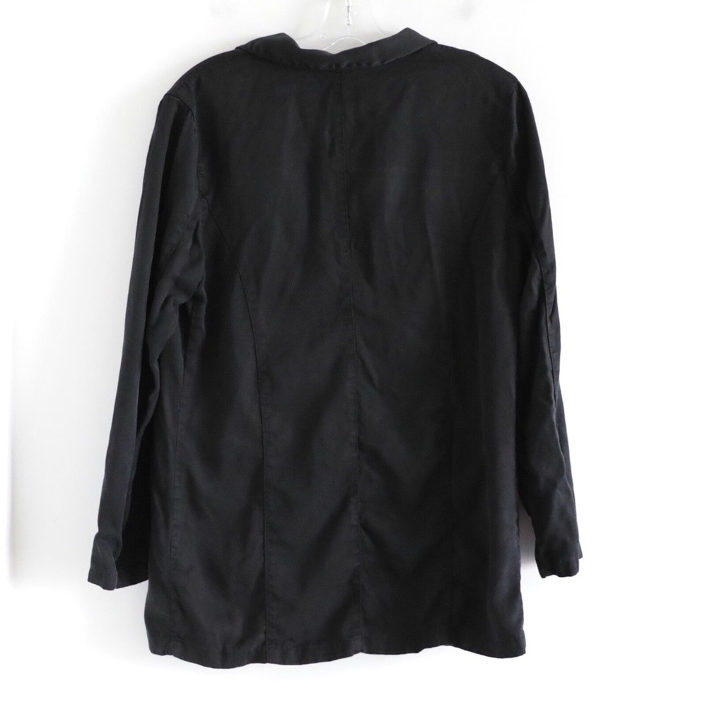 Click Color me Cotton oversized long cardigan jacket buttoned L large layering - Picture 2 of 8